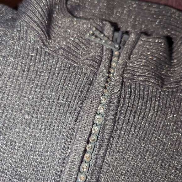 Crystal zipper sweater - Picture 4 of 11